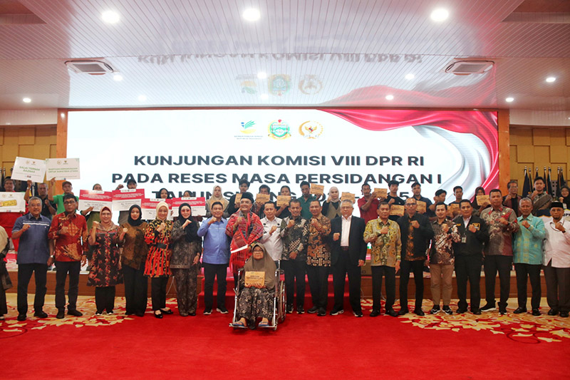 Ketua Komisi VIII DPR RI Beri Apresiasi Berkat Penurunan Kemiskinan Ekstrem di Sumut
