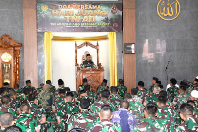 Kodam III/Siliwangi Gelar Doa Bersama Peringati Hari Juang TNI AD ke-79
