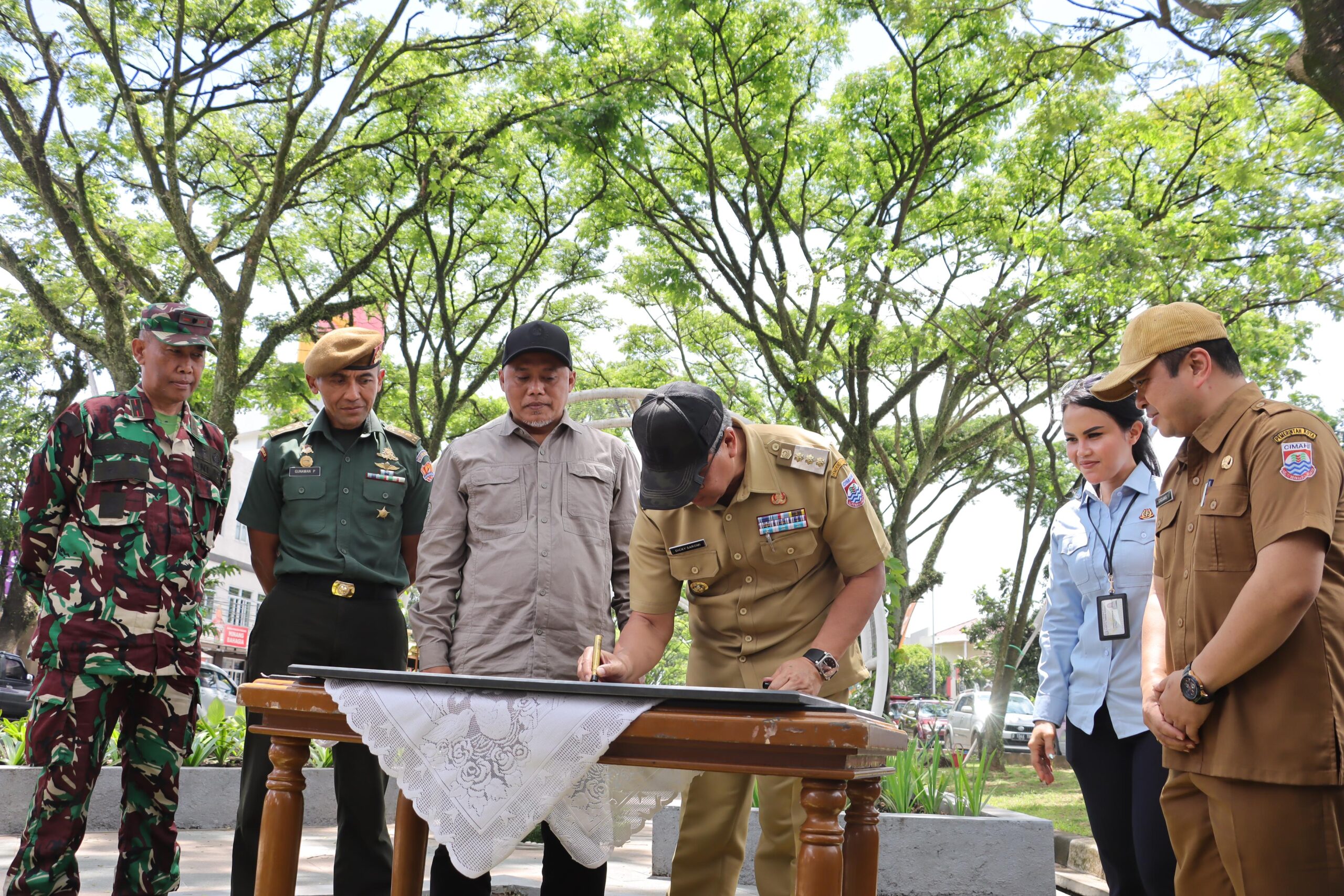 Pemerintah Kota Cimahi Resmikan Taman Animasi dan Gelar Penanaman Pohon, Dorong Peningkatan Ruang Terbuka Hijau