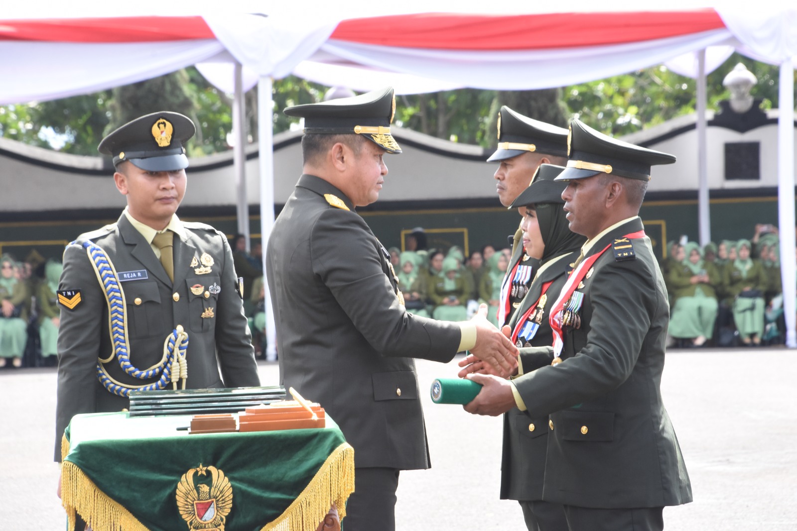 Pangdam III/Siliwangi Hadiri Praspa TNI AD di Secapa AD