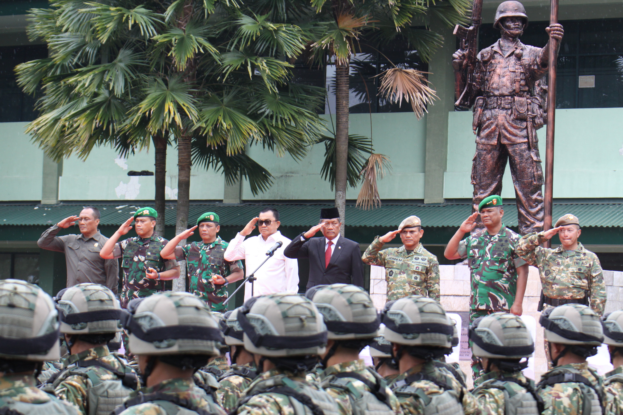 Pangdam III/Siliwangi Hadiri Penetapan Komcad Matra Darat Tahun 2024