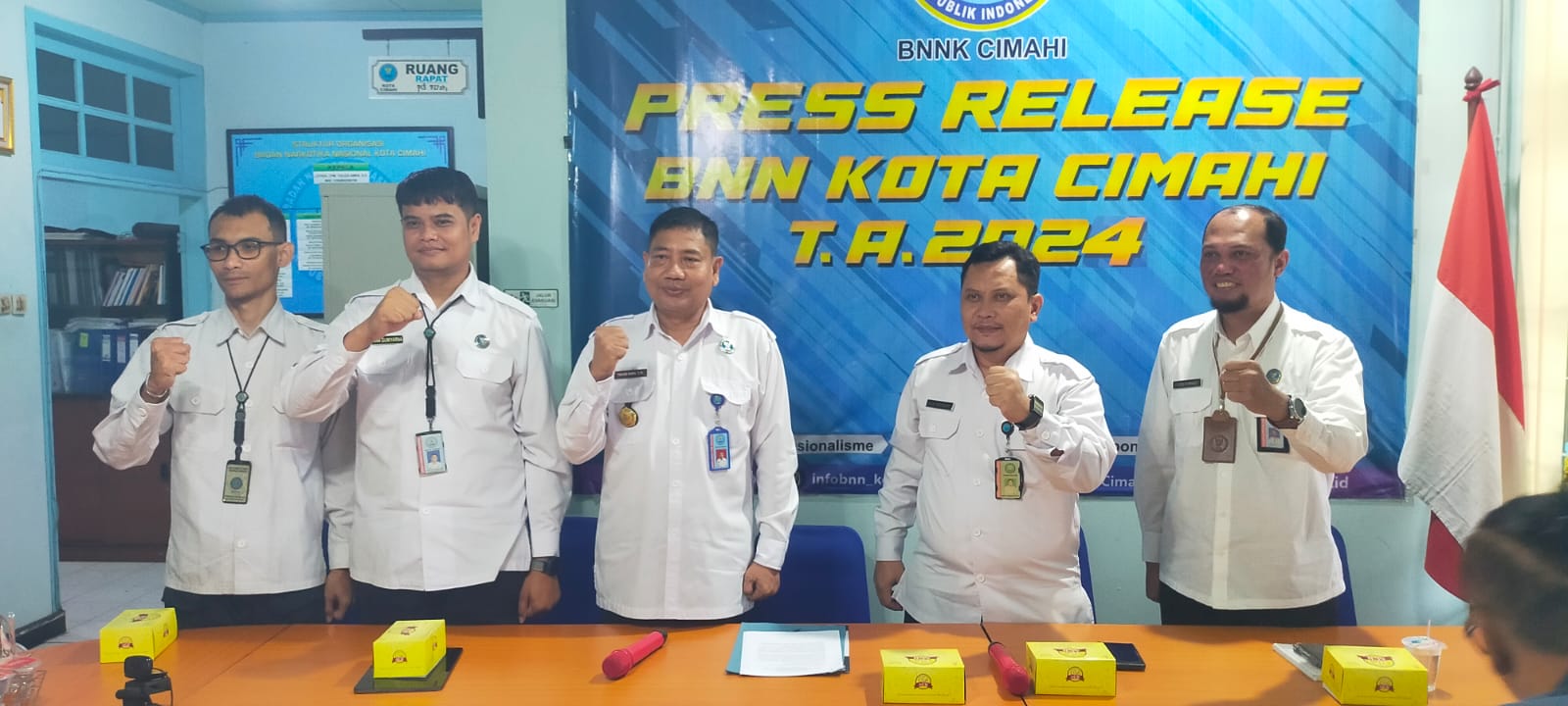 BNN Kota Cimahi Capai Target Rehabilitasi 86,61% pada Tahun 2024, Lebihi Target Nasional