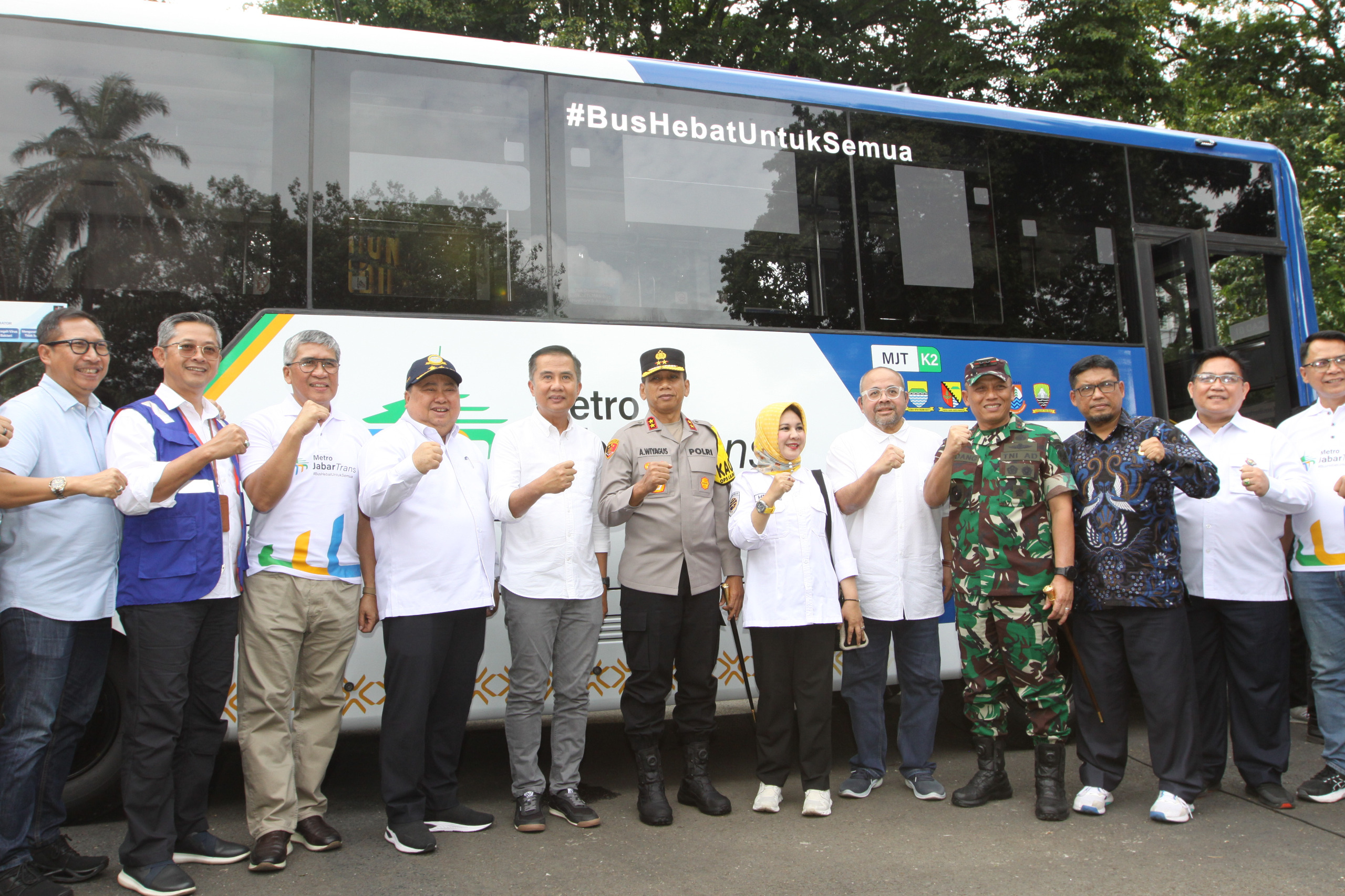 Pangdam III/Siliwangi Dukung Peluncuran Metro Jabar Trans, Transportasi Publik Modern di Jawa Barat
