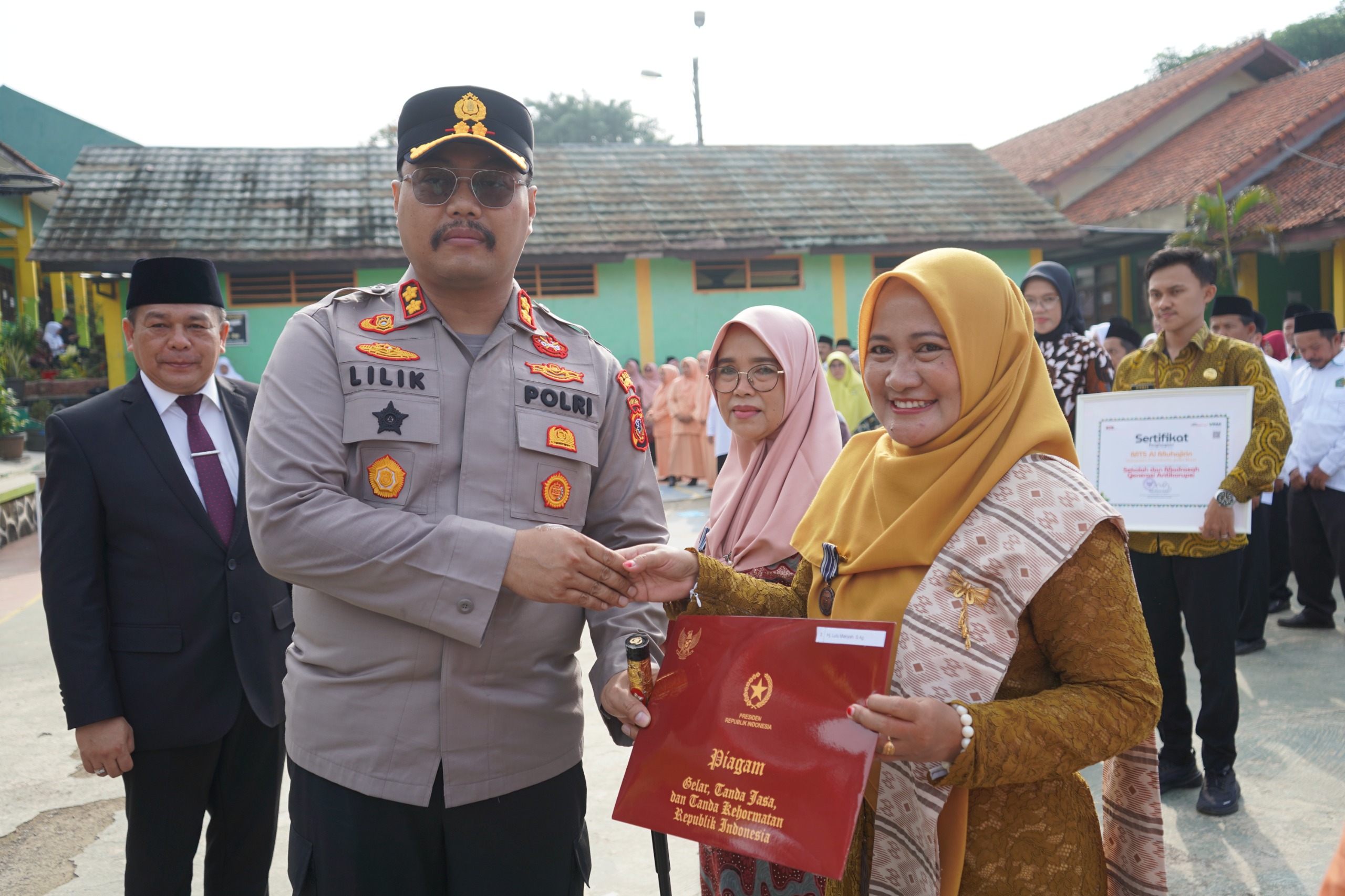 Kapolres Purwakarta Hadiri Upacara Hari Amal Bakti Ke -79 Kemen