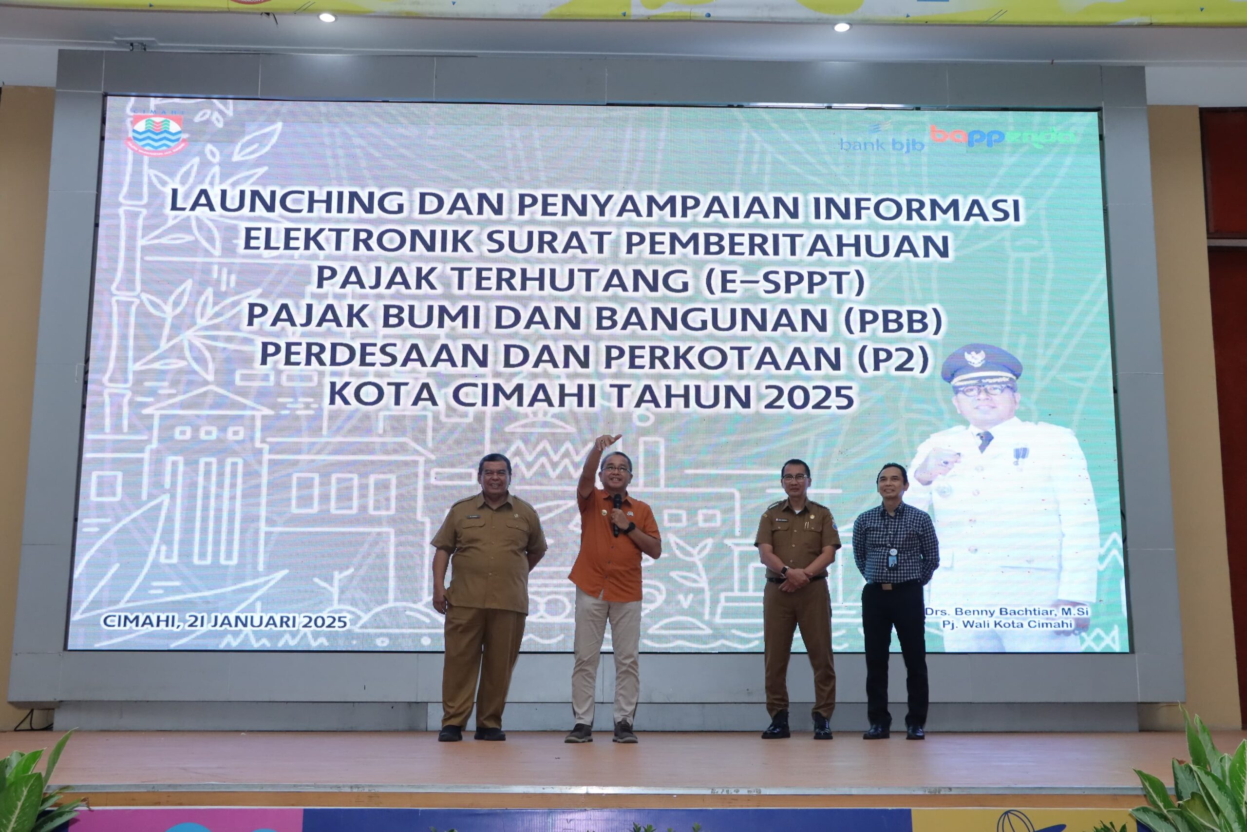 Pemerintah Kota Cimahi Luncurkan e-SPPT PBB P2 Tahun 2025