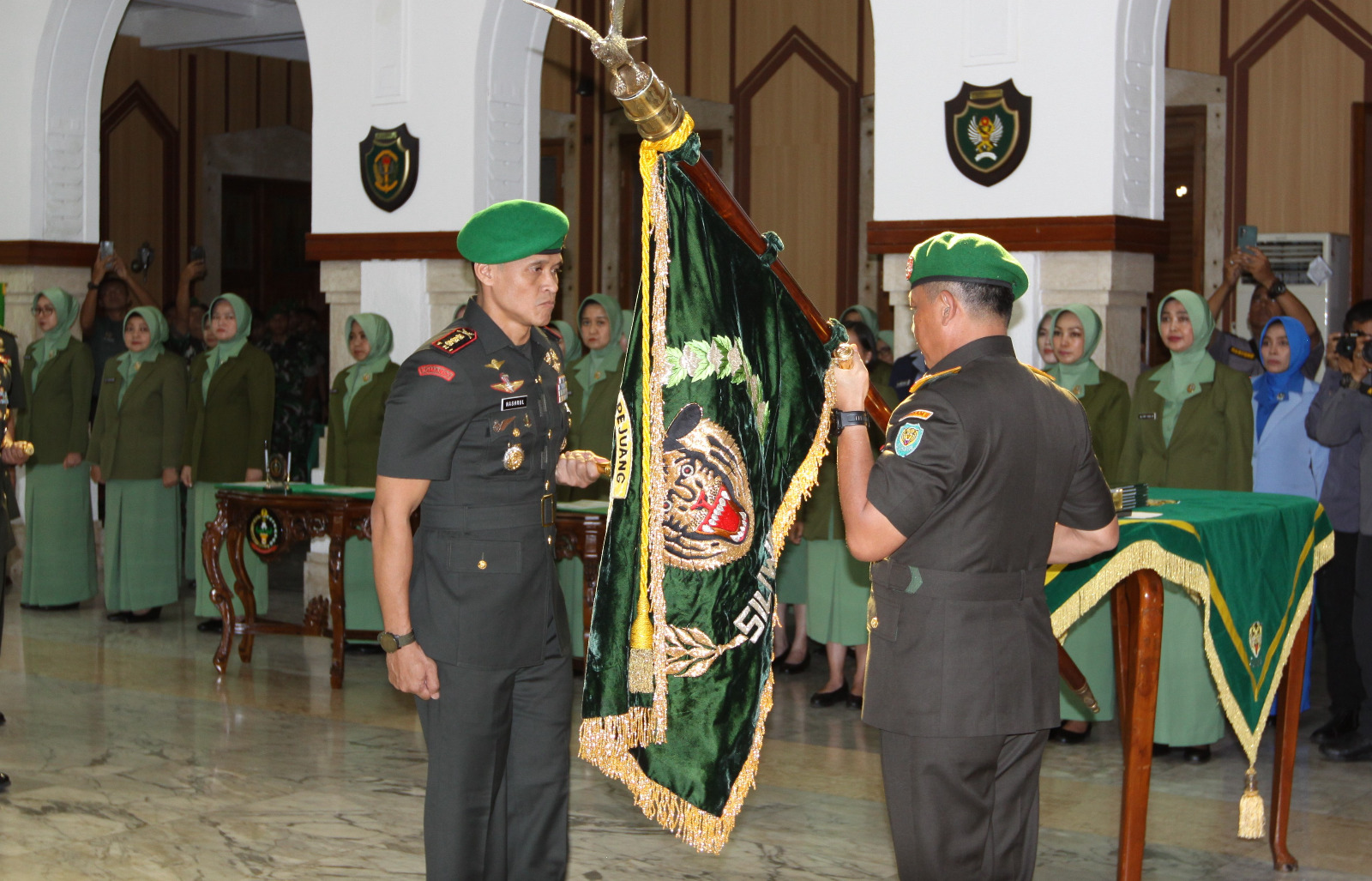 Pangdam III/Siliwangi Pimpin Sertijab Sejumlah Pejabat di Jajaran Kodam III/Slw