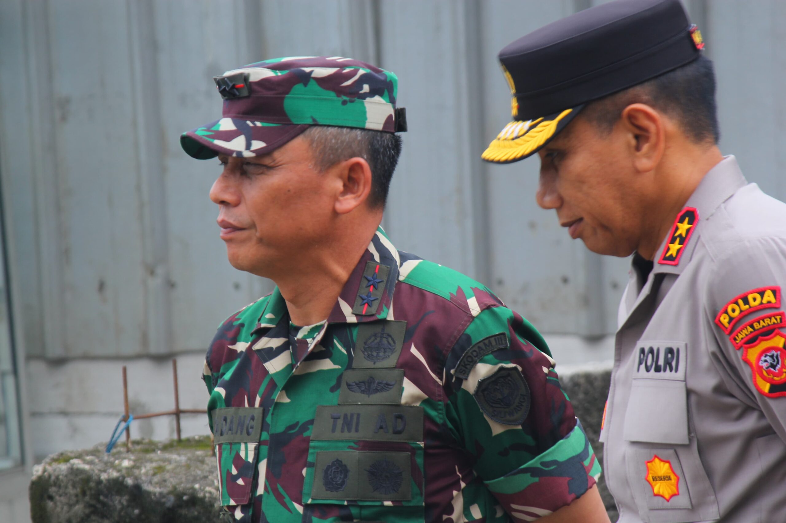 Pangdam III/Siliwangi dan Kapolda Jabar Pastikan Kesiapan Pengamanan VVIP