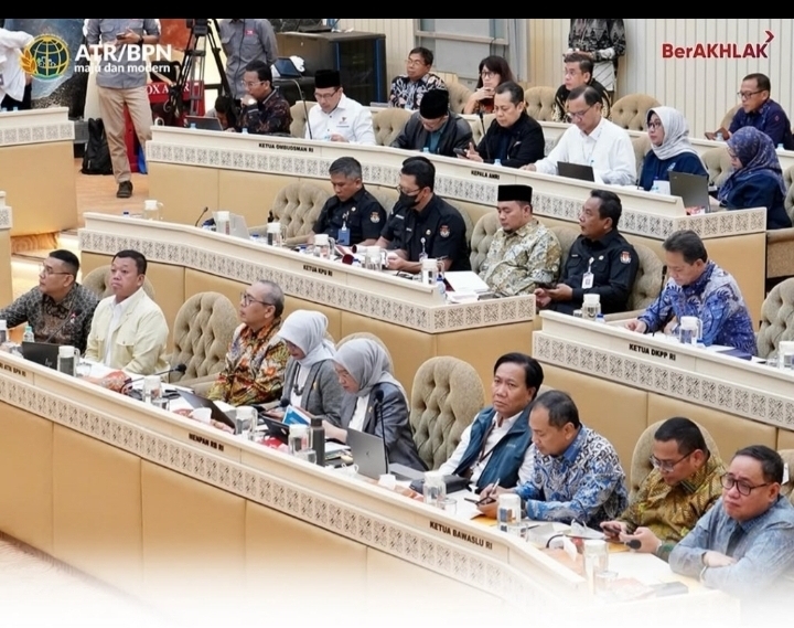 ATR/BPN Sepakati Pagu Anggaran 2025 Sebesar Rp4,44 Triliun Setelah Efisiensi
