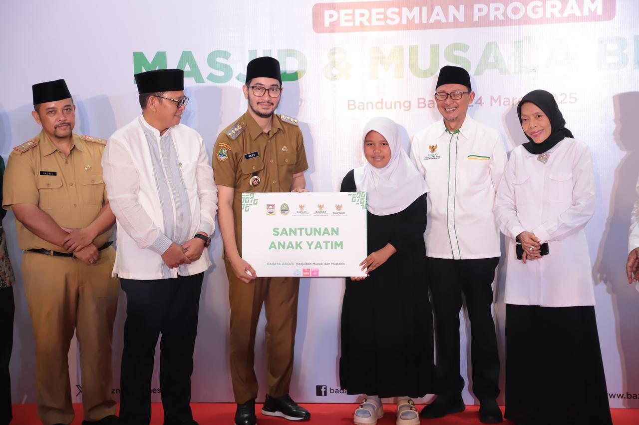 Bupati Bandung Barat Resmikan Renovasi Masjid Al-Hikmah, Perkuat Sinergi dengan BAZNAS