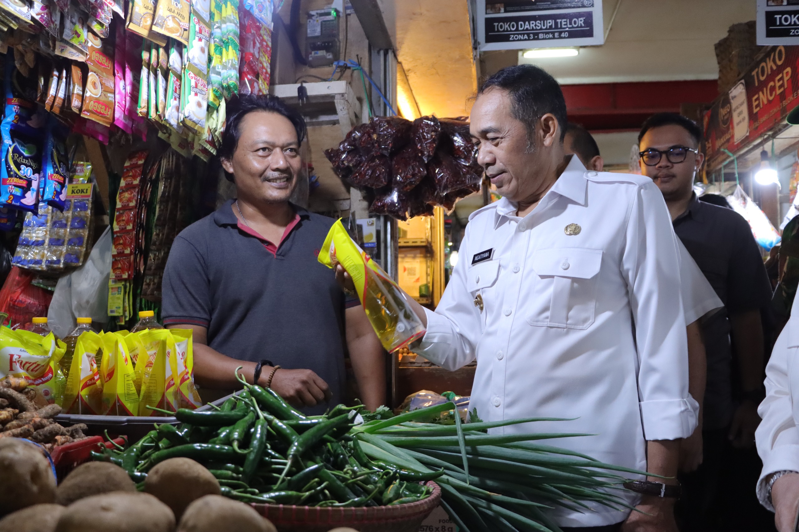 Sidak ke Pasar Atas, Pemkot Cimahi Jaga Stabilitas Harga Jelang Lebaran