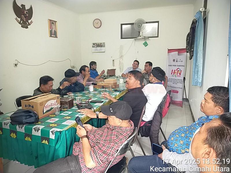 PWI Cimahi Gelar Halalbihalal Perdana Sejak Kepengurusan Baru