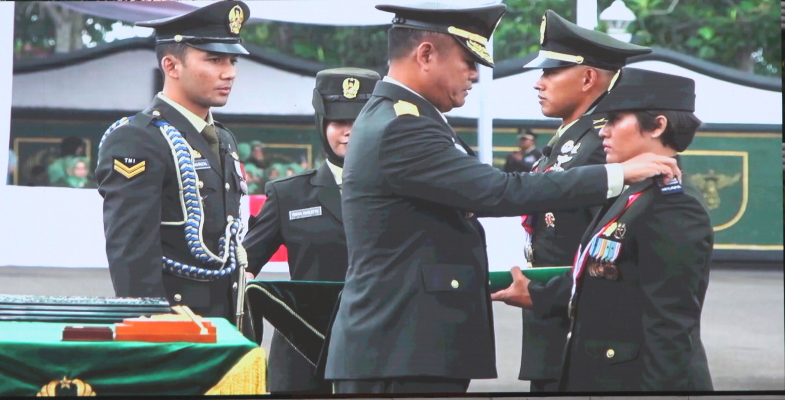 677 Perwira TNI AD Dilantik, Pangdam III/Siliwangi Hadiri Upacara Praspa di Secapa AD