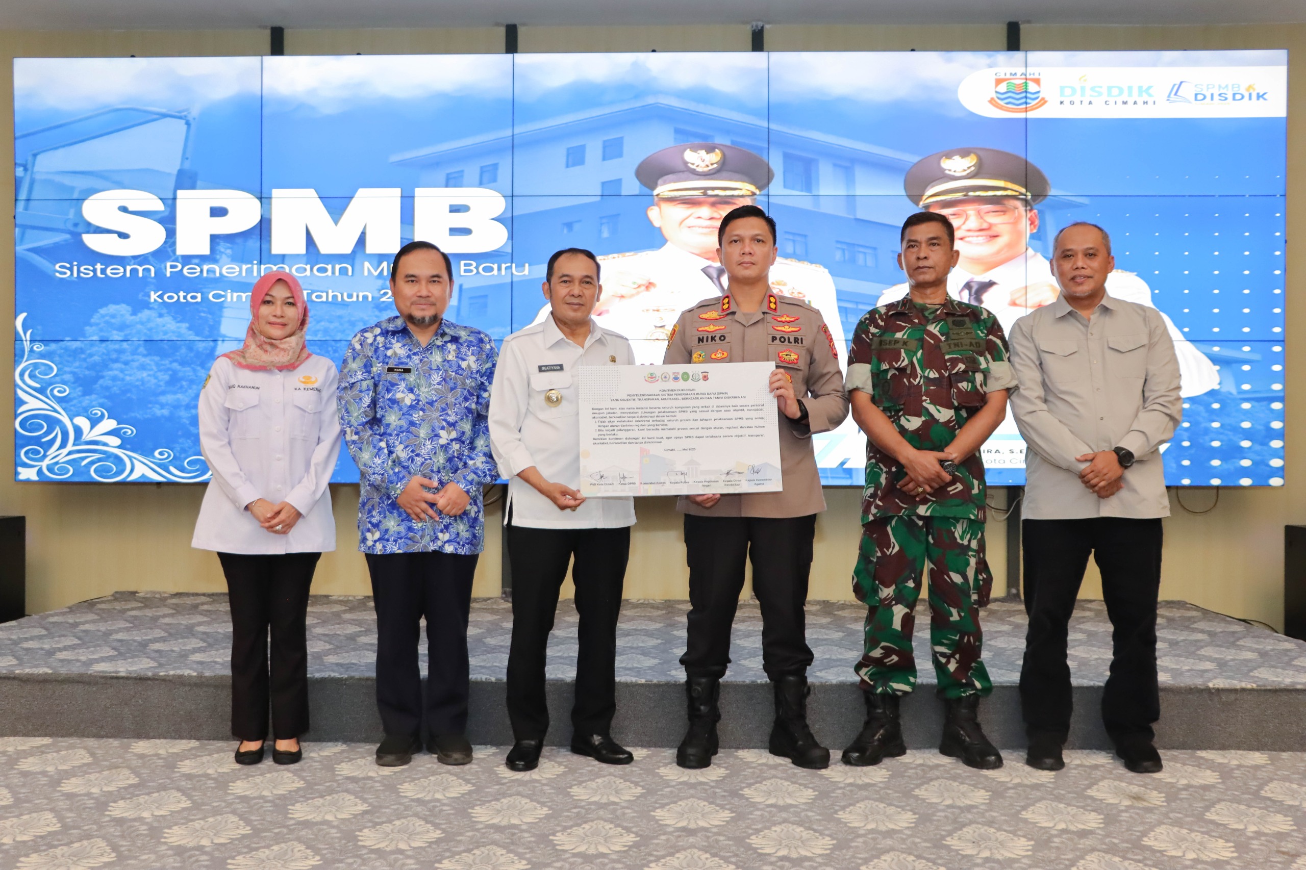 Pemkot Cimahi Luncurkan SPMB 2025 Berbasis Digital, Wujudkan Akses Pendidikan Adil dan Inklusif