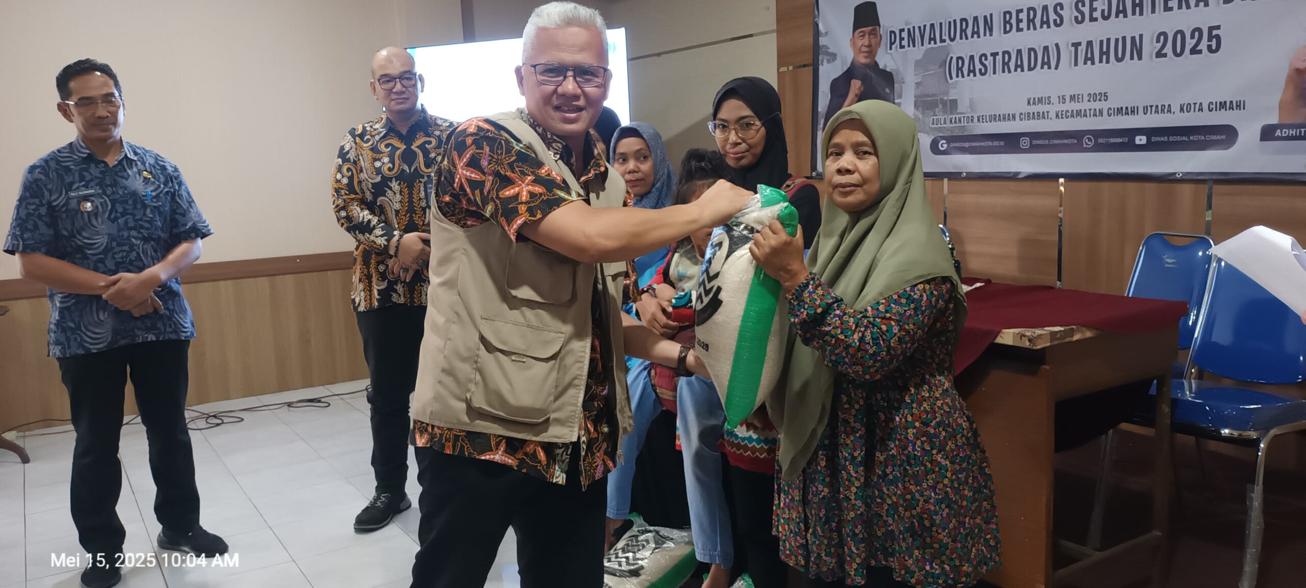 Pemkot Cimahi Salurkan RASTRADA Termin Pertama