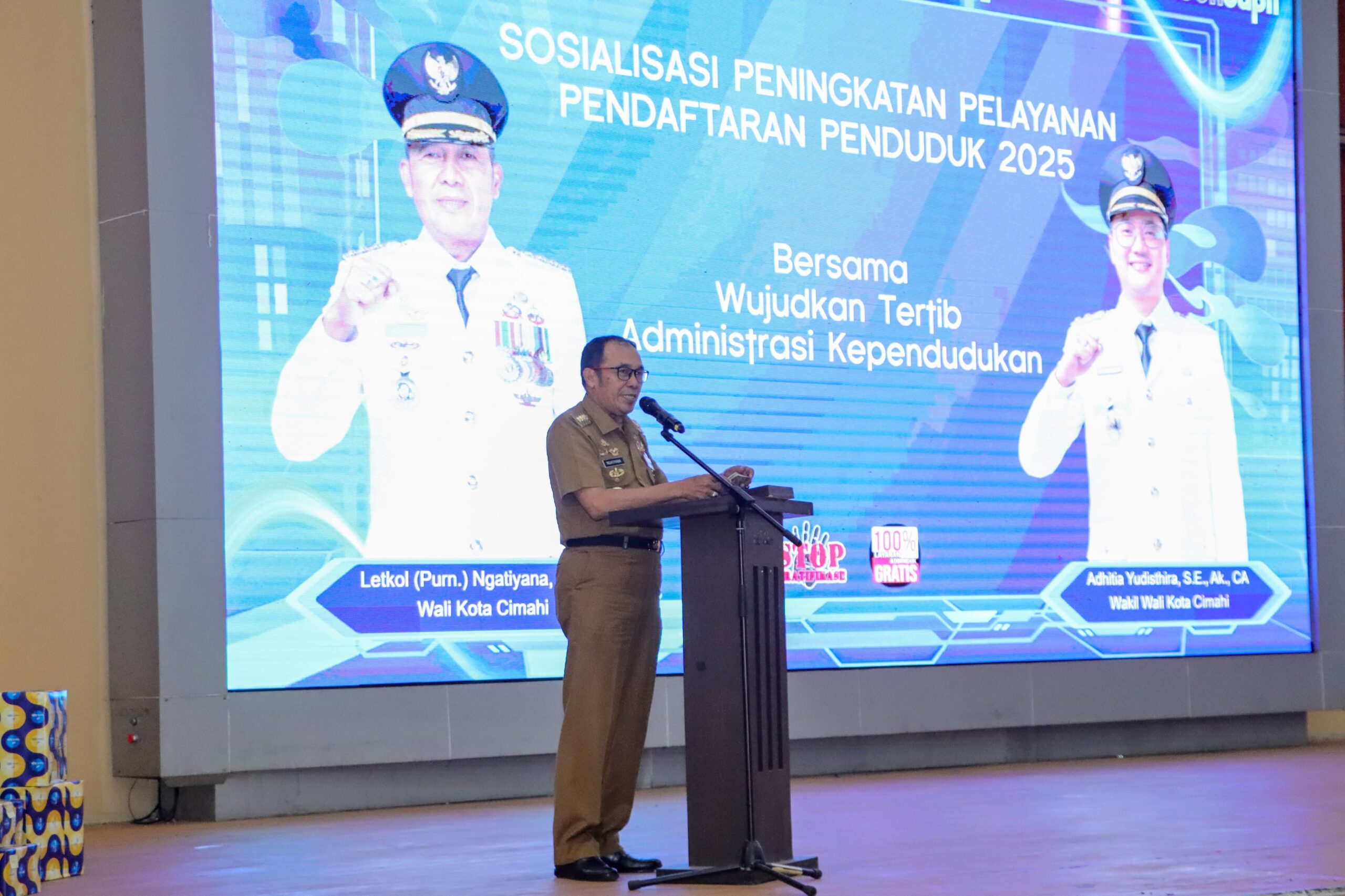 Pemkot Cimahi Luncurkan Maskot “Si PenCil” untuk Dorong Layanan Kependudukan Digital