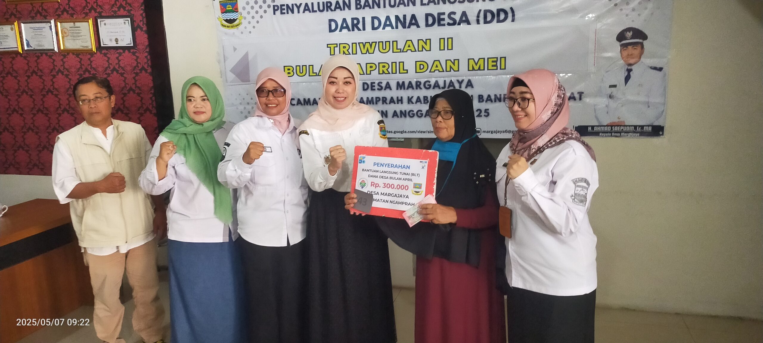 BLT Desa Margajaya, Harapan di Tengah Kesulitan