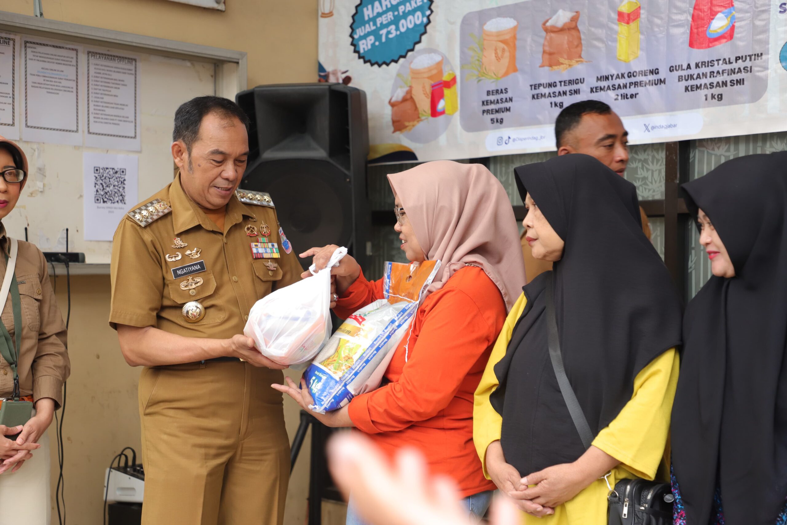Cimahi Gelar Operasi Pasar Bersubsidi Jelang Idul Adha, 537 Paket Sembako Didistribusikan