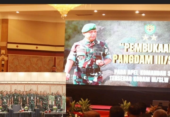 Pangdam III/Siliwangi Buka Apel Komandan Satuan Tersebar TA 2025