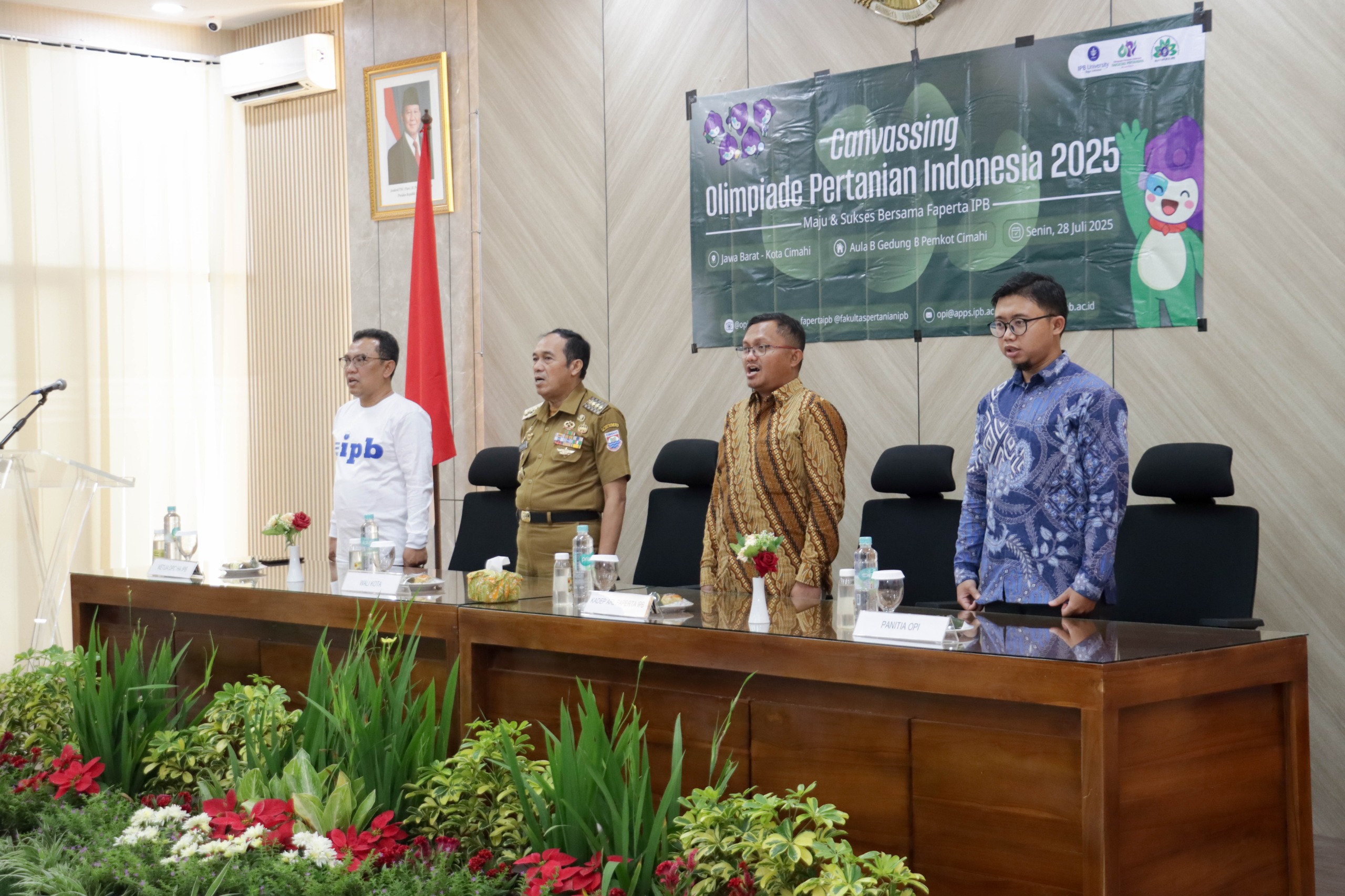 Cimahi Dukung Regenerasi Petani, 64 Pelajar Ikuti Canvassing Olimpiade Pertanian Indonesia 2025