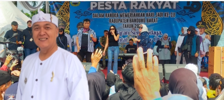 Pesta Rakyat Serentak Meriahkan HUT ke -18 Kabupaten Bandung Barat