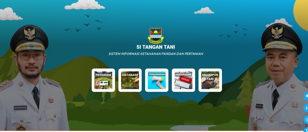 DKPP KBB Luncurkan “Si Tangan Tani”, Dorong Pengambilan Kebijakan Berbasis Data