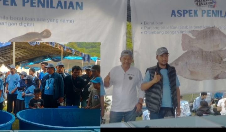 Ikan Nila 4,3 Kg Bawa Haji Agus Raih Juara, Bupati Jeje Buka Kontes Ternak KBB 2025