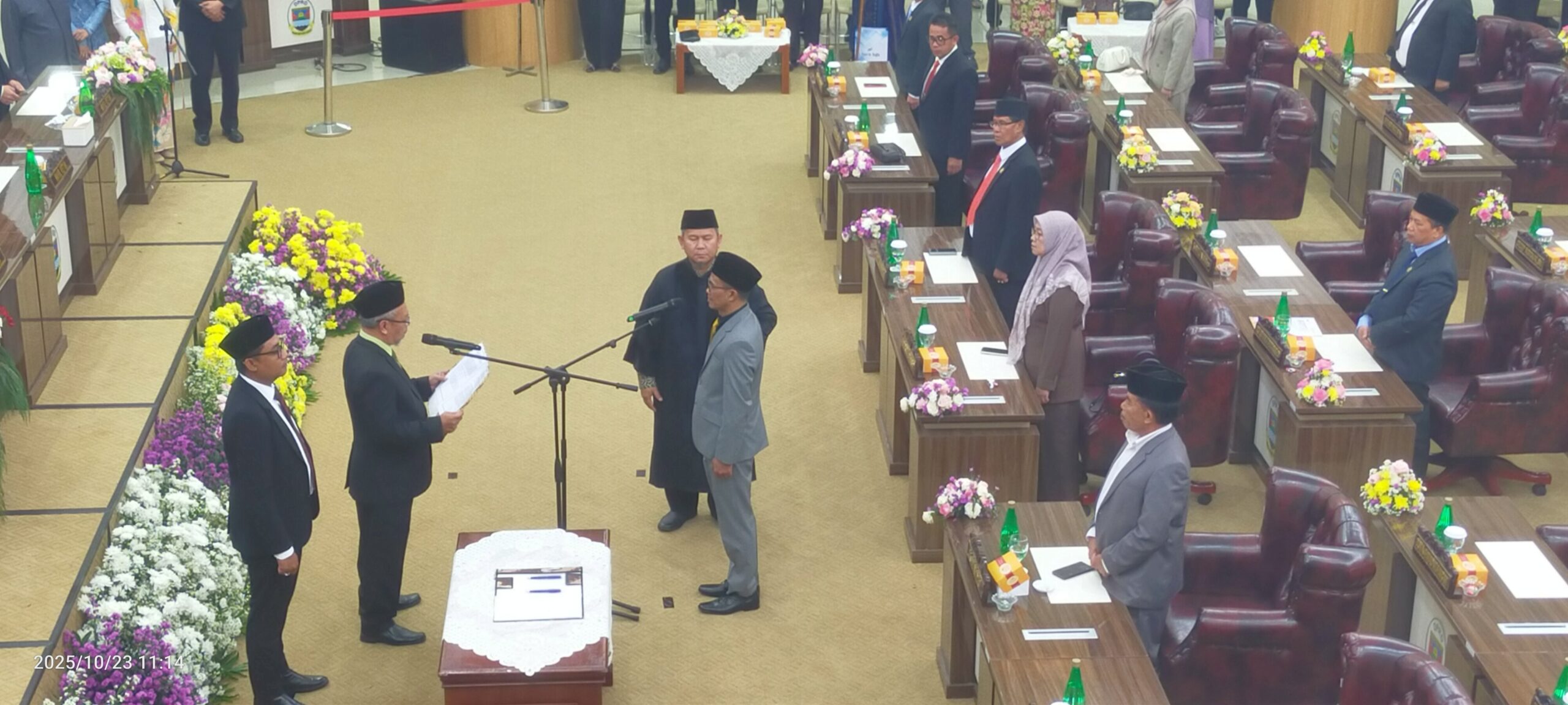 Asep Miftah Gantikan Lili Suhaeli, DPRD KBB Kembali Lengkap