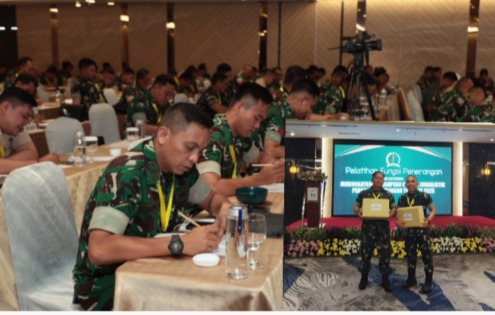 Dua Personel Korem 063/SGJ Raih Prestasi di Pelatihan Fungsi Penerangan TNI AD