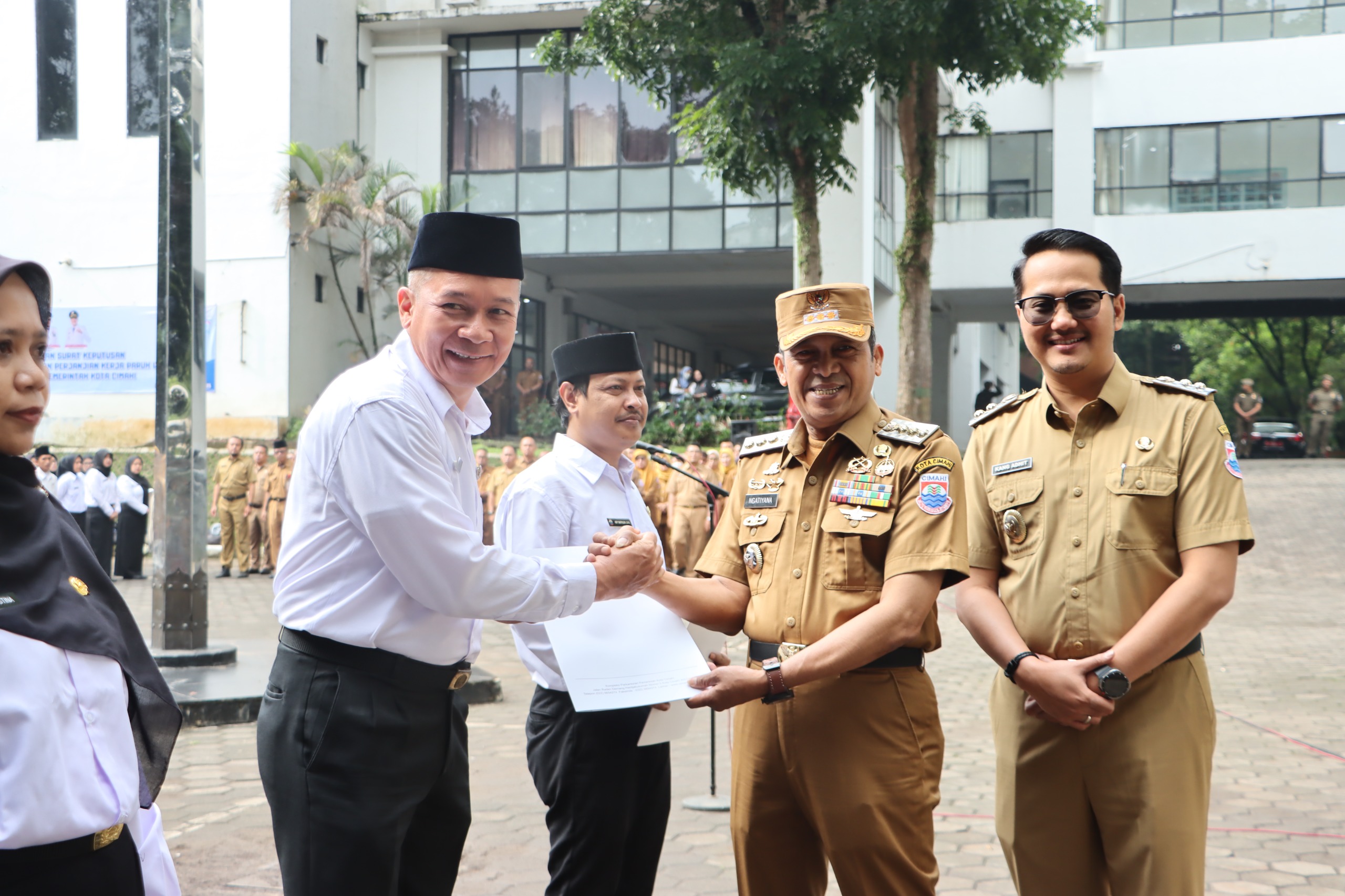 Pemkot Cimahi Serahkan SK PPPK Paruh Waktu: Langkah Strategis Tata Kepegawaian Non-ASN