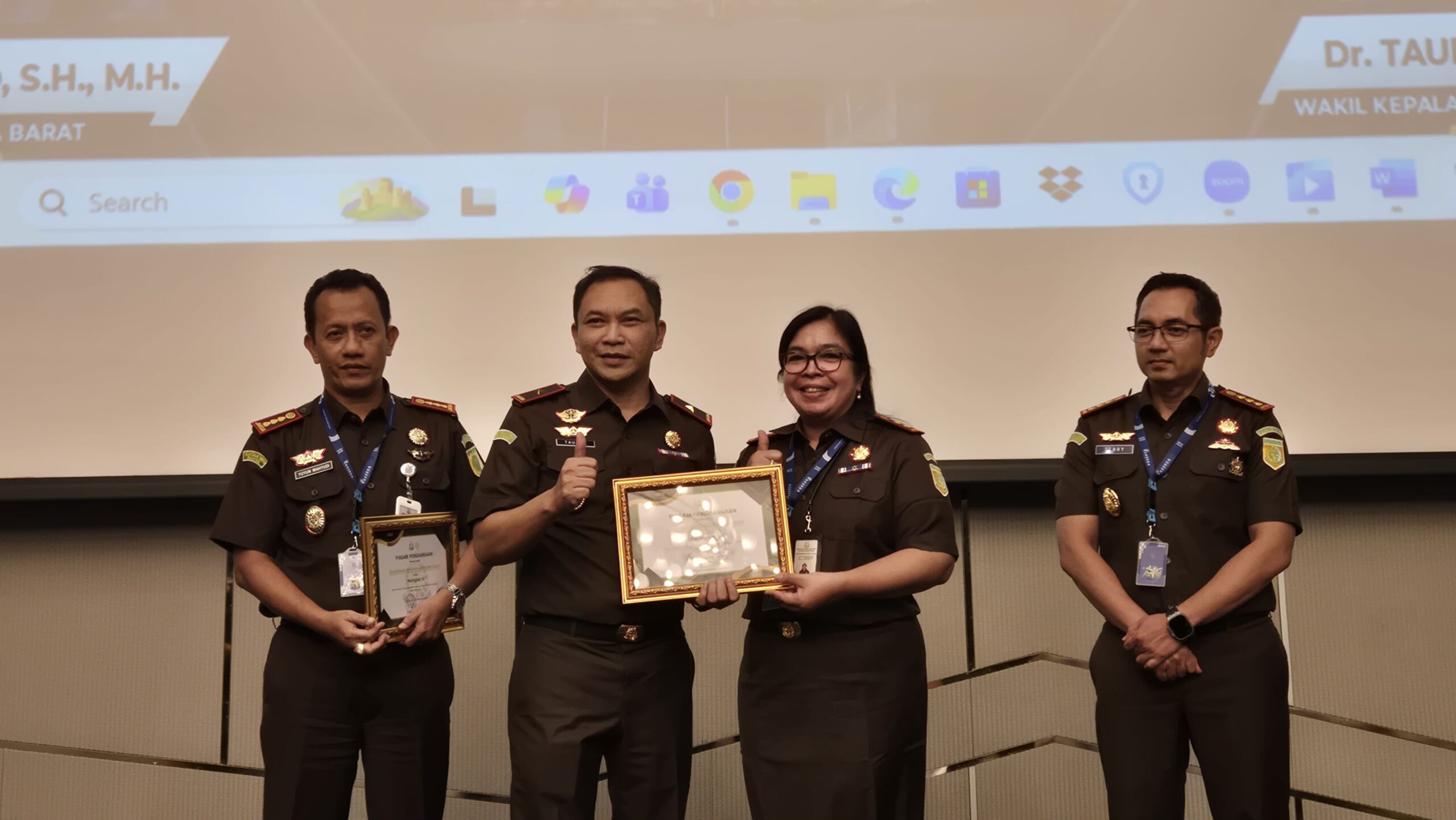 Baru 6 Bulan Menjabat Kajari Cimahi, Sudah Mendapat Prestasi Juara 2 Sat-ker Terbaik se-Jabar