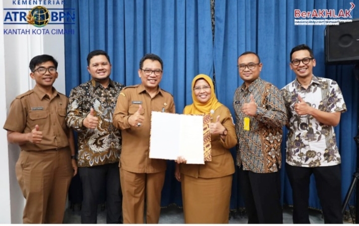 BPN Cimahi Hadiri Rakor Pengelolaan Aset dan Cegah Korupsi Jabar