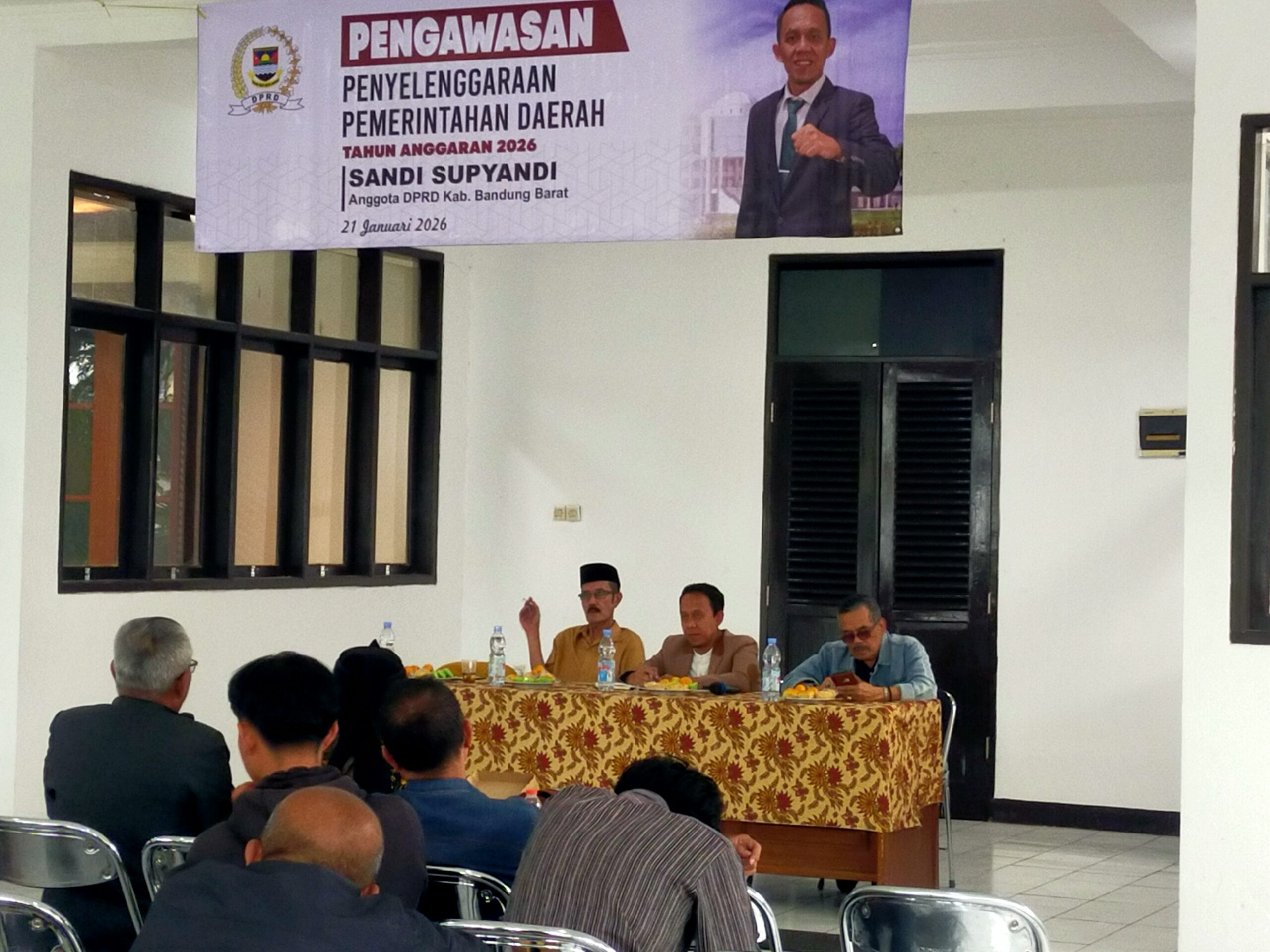 Sandi Supyandi Tegaskan Pengawasan P3D Tahun Anggaran 2026