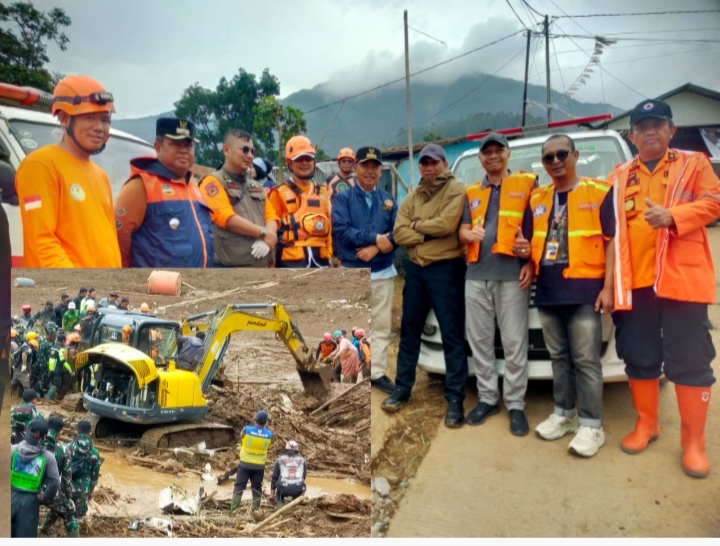 RS IMC Turun Jaga Relawan Longsor Cisarua