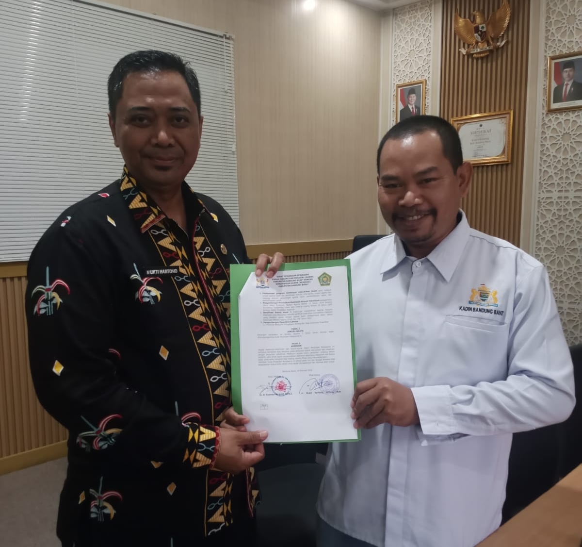 Kadin KBB–Kemenag Perkuat Pesantren Lewat MoU Strategis Pemberdayaan dan Digitalisasi