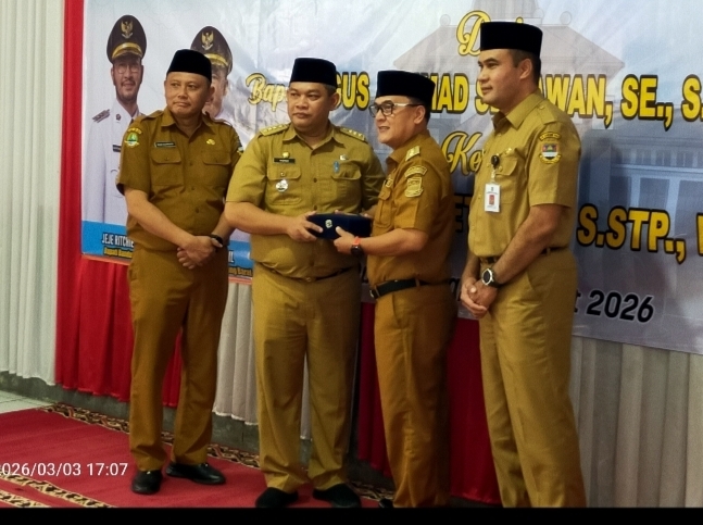 Estafet Kepemimpinan Camat Padalarang Resmi Berganti dari Agus ke Hendi