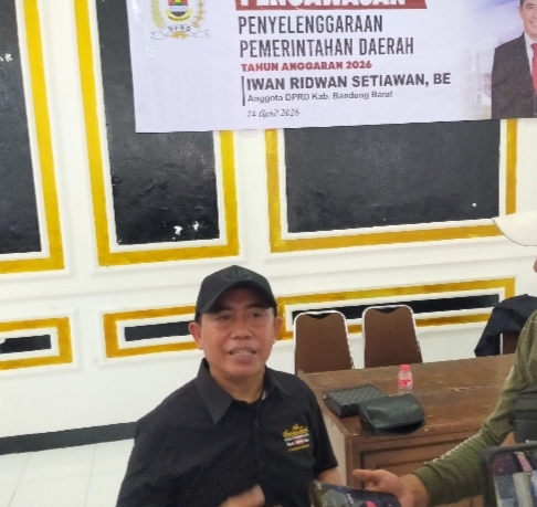 Anggota DPRD KBB Iwan Ridwan Sosialisasikan Fungsi dan Pengawasan Pemerintahan Daerah